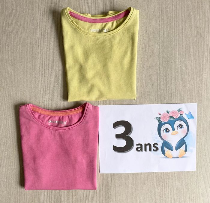 Lot 2 T-shirt manches courtes Orchestra 3 ans - photo numéro 3