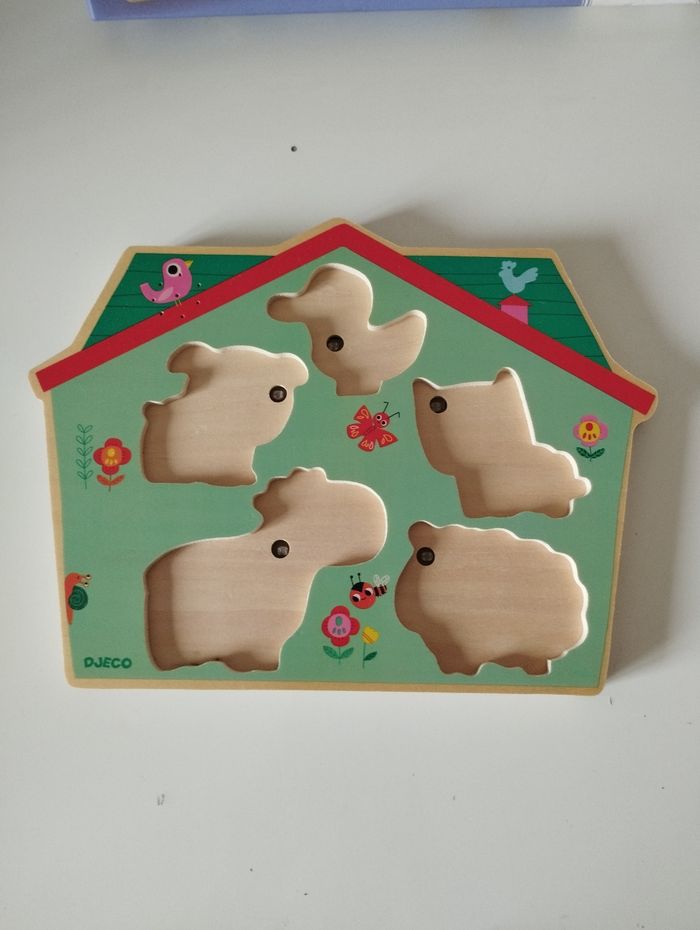 Puzzle en bois sonore Djeco - photo numéro 3
