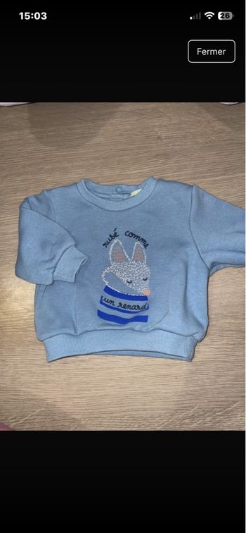 Pull bébé 