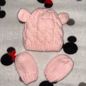 Bonnet avec moufles