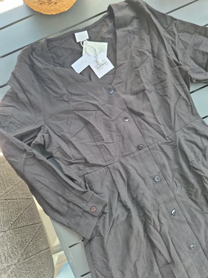 Robe chemise noire Karl Marc John 40