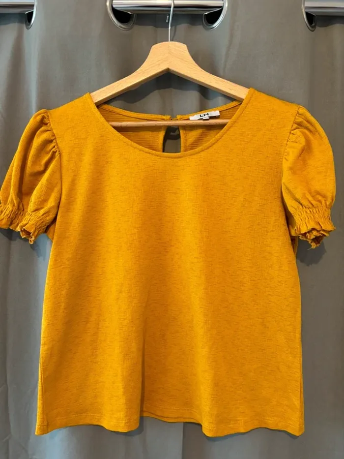 Haut jaune moutarde S