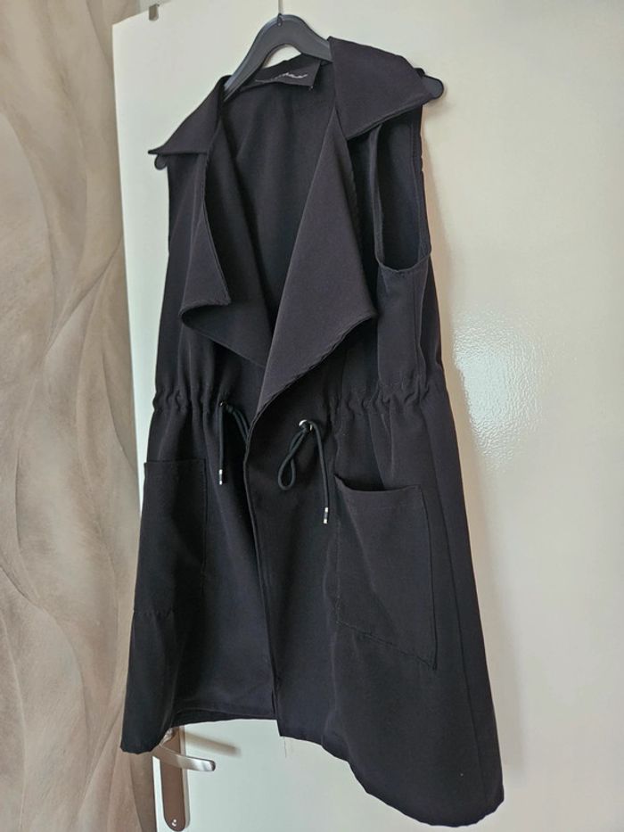 Veste sans manche Noire New Collection - photo numéro 7