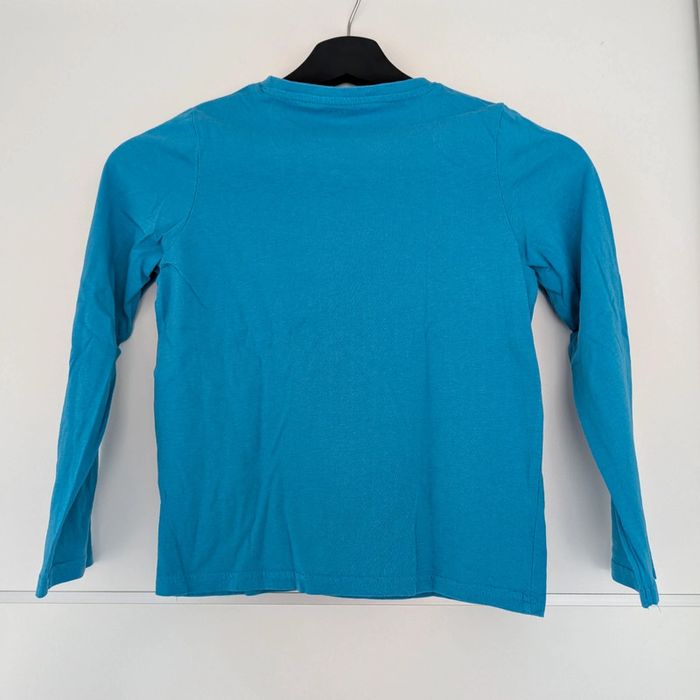 T-shirt manches longues bleu Go for it 8 ans kiabi - photo numéro 3