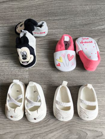 Lots de chaussures chausson
