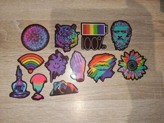 12 stickers stylés - photo numéro 2