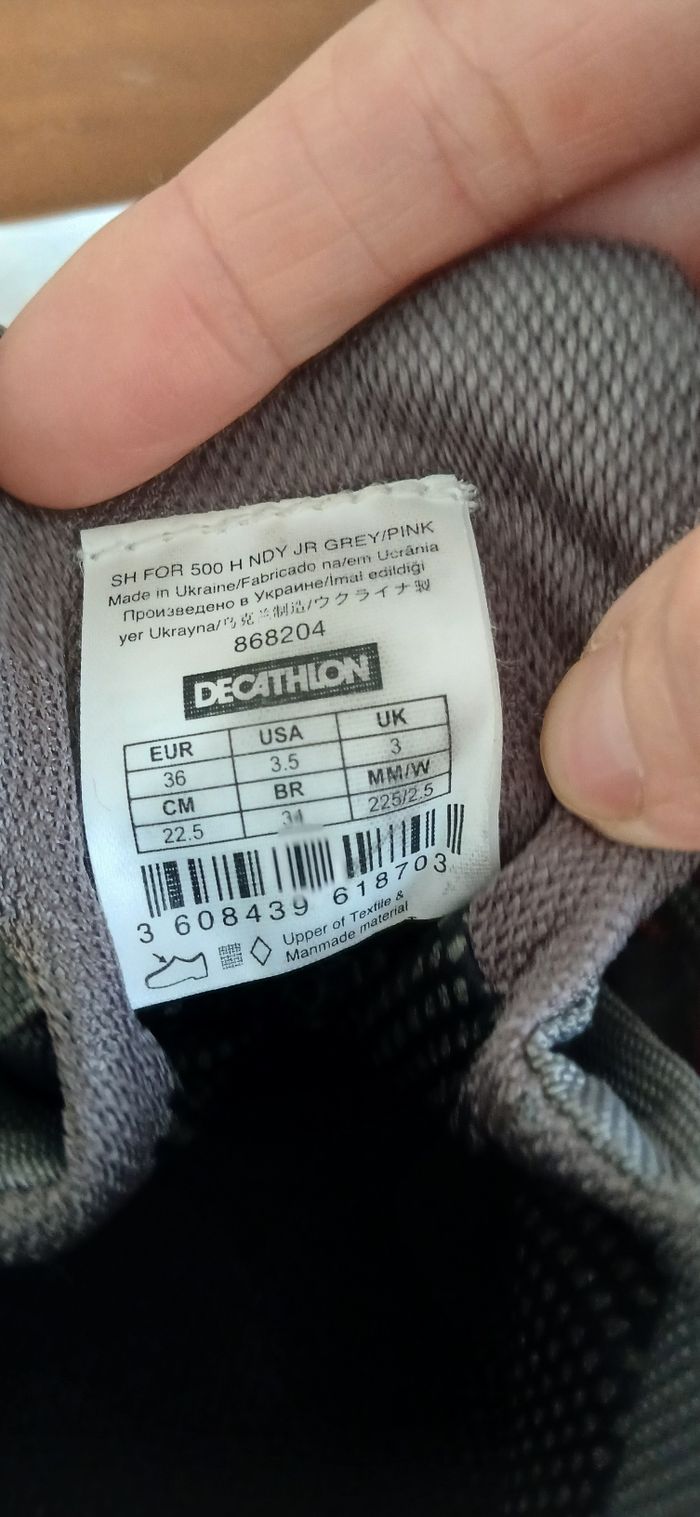 Chaussure de randonnées décathlon Pointure 36 - photo numéro 6