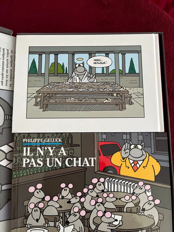 Superbe coffret à offrir ou à s offrir Le Cher passe à table Philippe Geluck - photo numéro 5