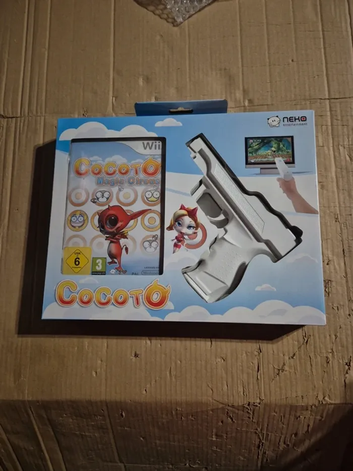 Pack Cocoto Magic Circus + 1 pistolet pour Nintendo Wii - photo numéro 1