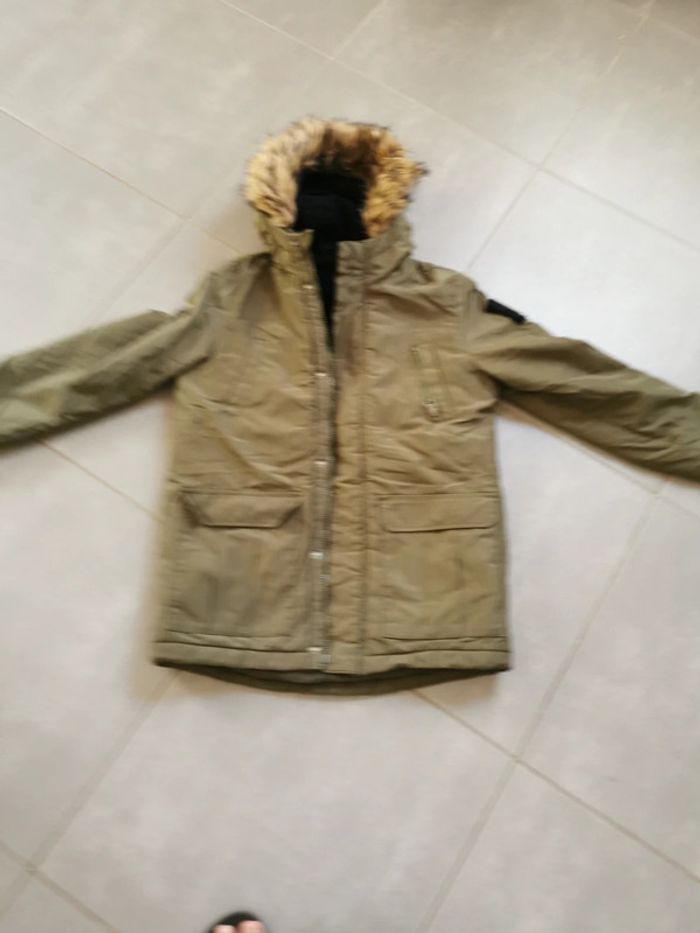 Parka kaki kiabi - photo numéro 3