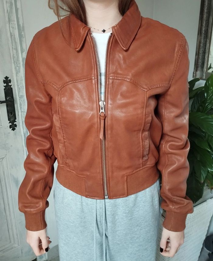 Blouson cuir Superdry - photo numéro 11