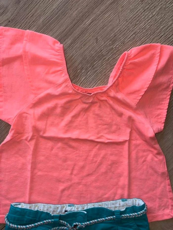 Ensemble Kiabi comme neuf fille 4 ans été - photo numéro 2