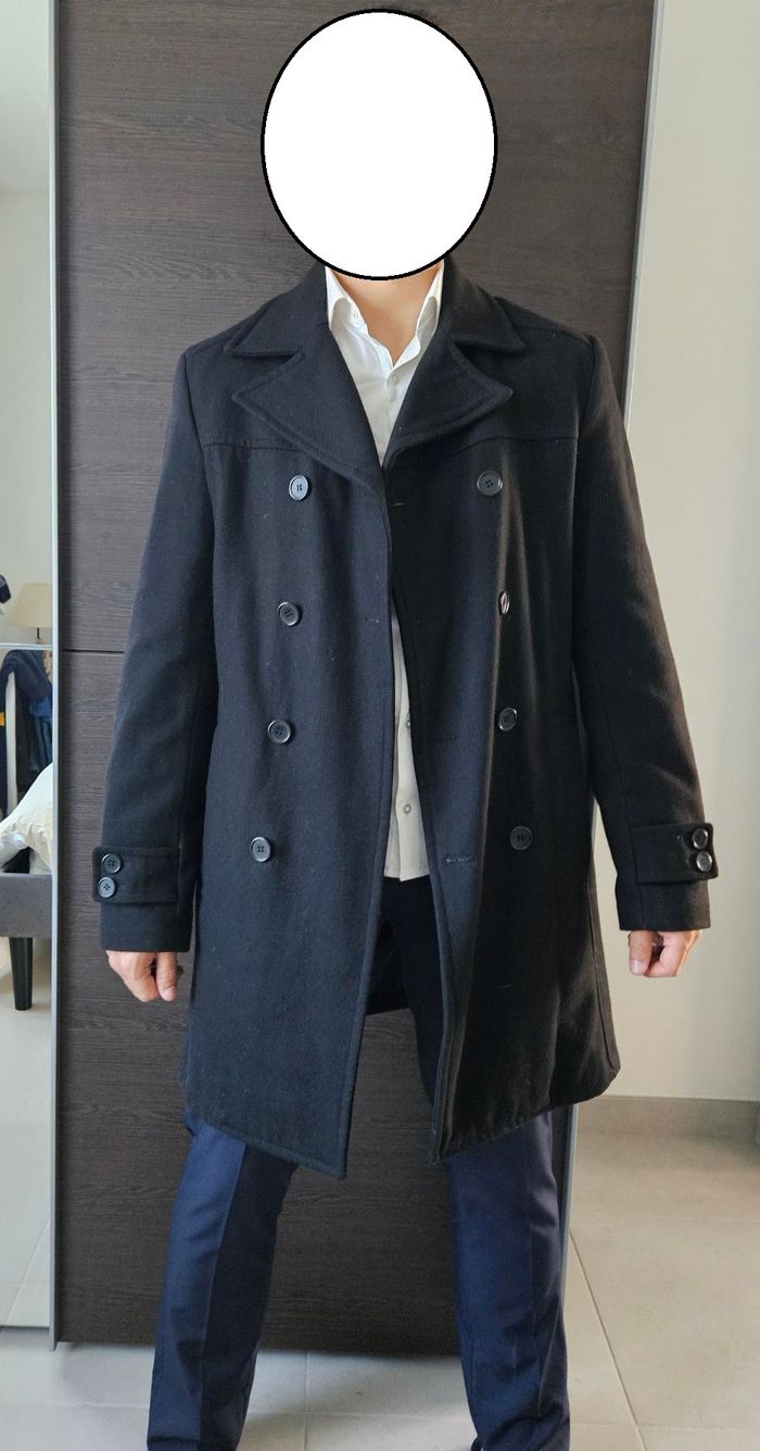 Manteau long noir Kiabi - photo numéro 4