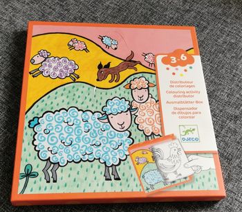 Djeco Distributeur de coloriages neuf jms ouvert