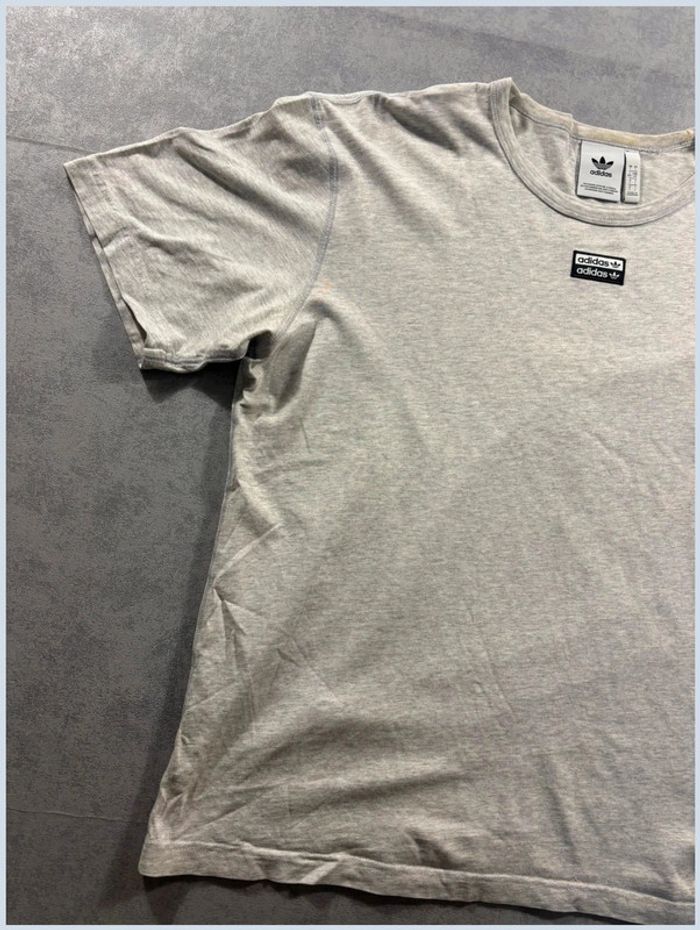 T-shirt Adidas Gris Taille L - photo numéro 2