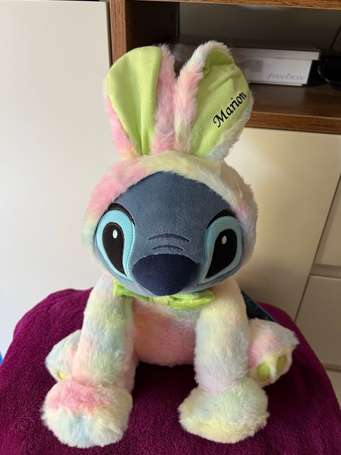 Peluche Neuve  stitch personnalisée au prénom de “Marion” - photo numéro 7