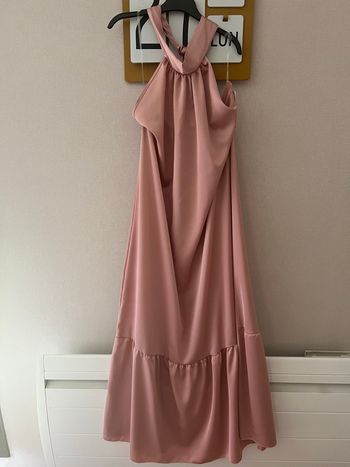Robe rose longue 