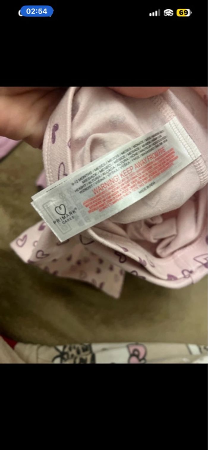 Deux legging 9-12 mois - photo numéro 4