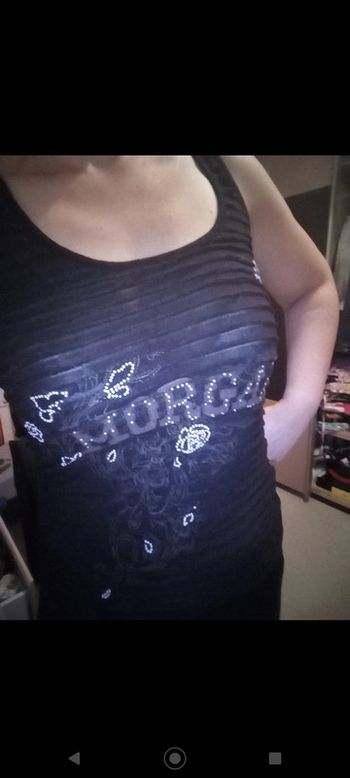 Débardeur froufrouté Morgan