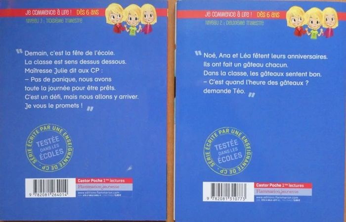 Castor Poche livres de lecture CP - photo numéro 2