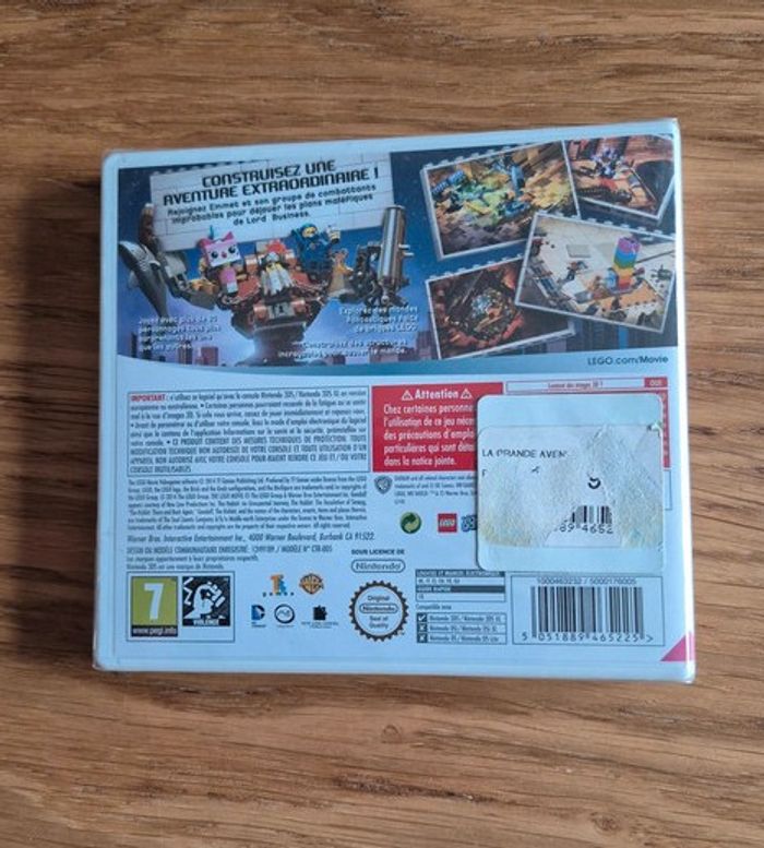 Jeu Nintendo 3 DS Lego La grande aventure Le jeu Vidéo - Neuf version française - photo numéro 2