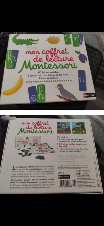Mon coffret de lecture Montessori