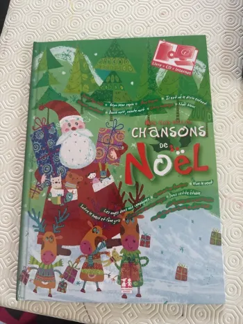 Livre mes plus belles chansons de Noël
