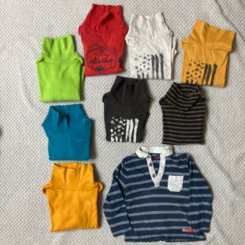 Lot de 9 polos garçons