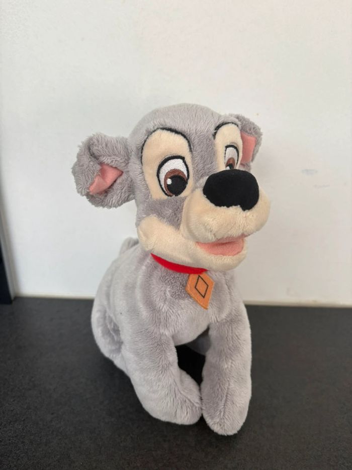 Peluche la belle et le clochard Disney