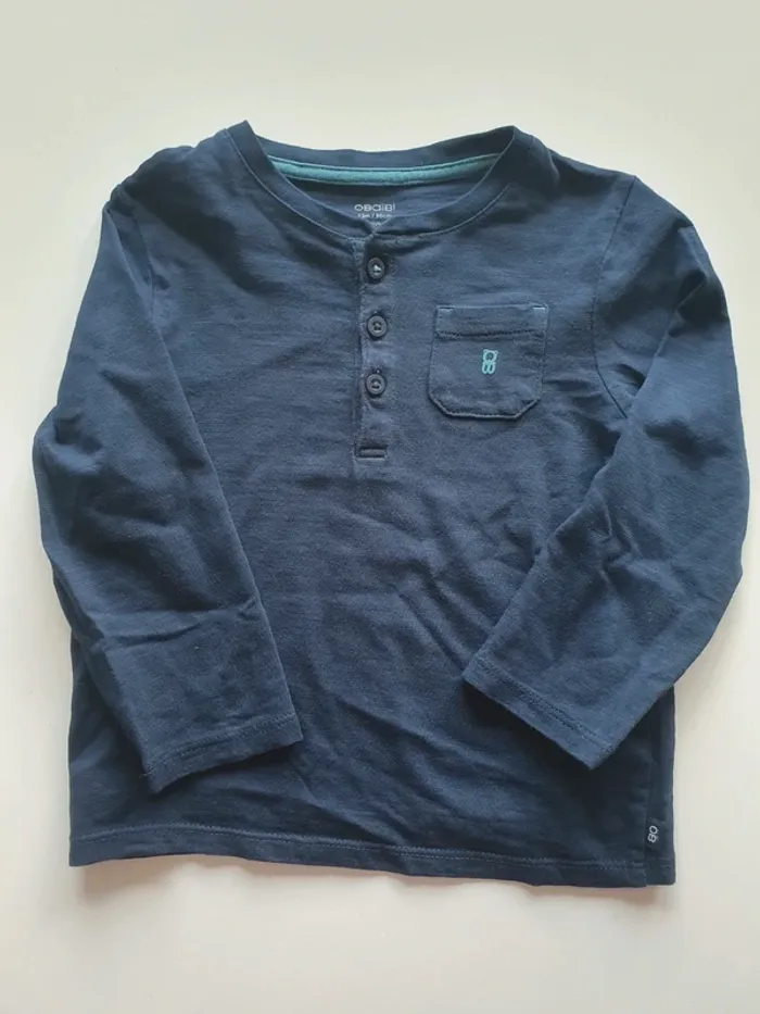 Tee-shirt manches longues Obaïbi 23 mois