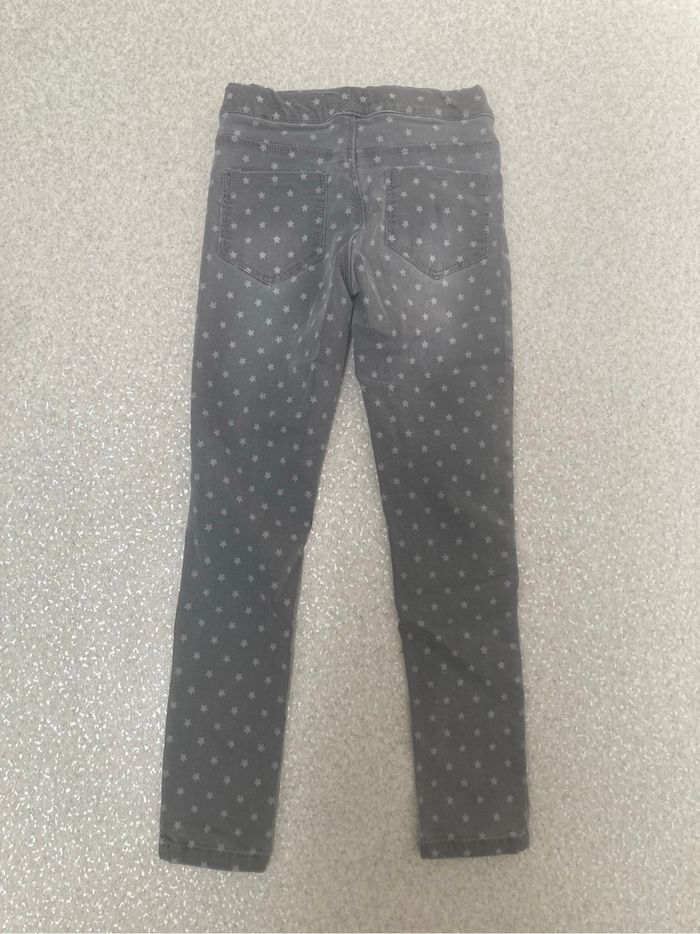 Jeans gris neuf 7 ans - photo numéro 5