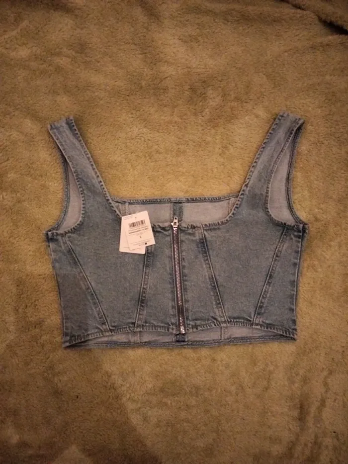 Top Denim Calliope taille L