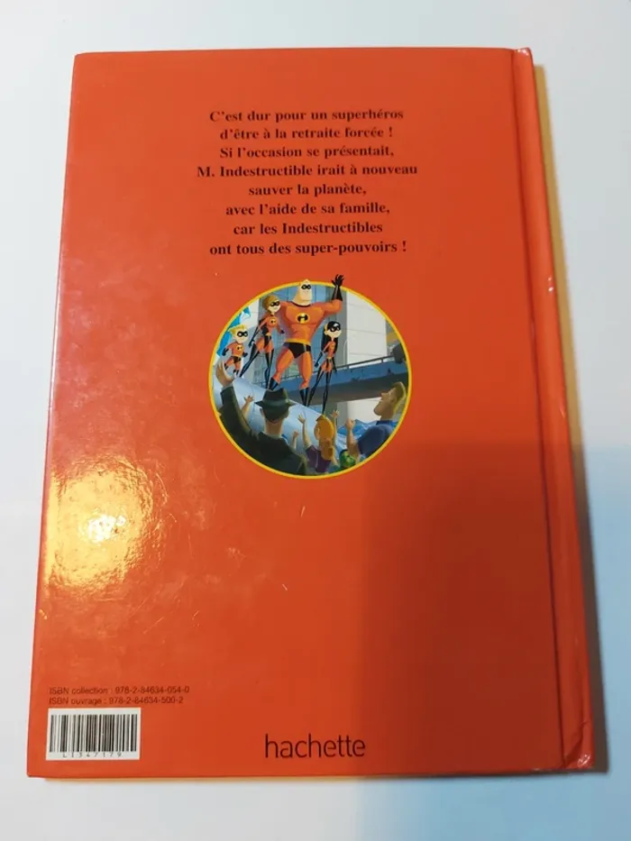 Livre enfant Disney Les indestructibles - photo numéro 2
