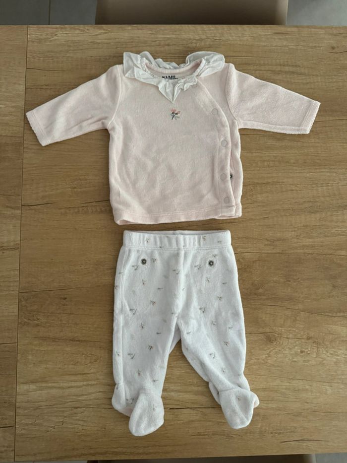 Pyjama 2 pièces 1 mois