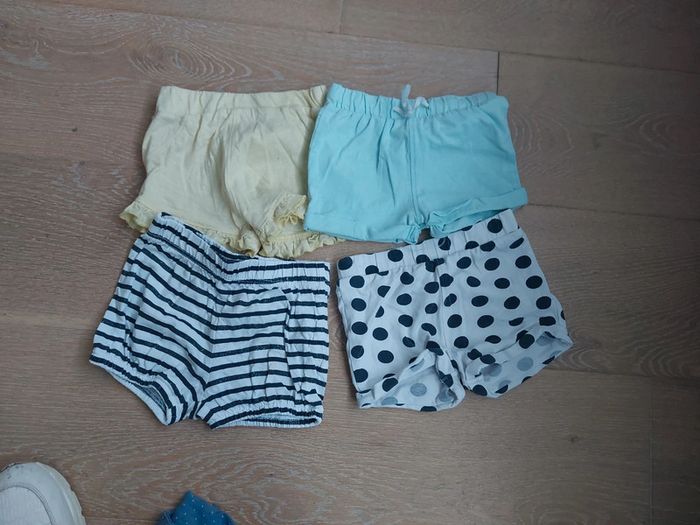 Lot 4 shorts fille