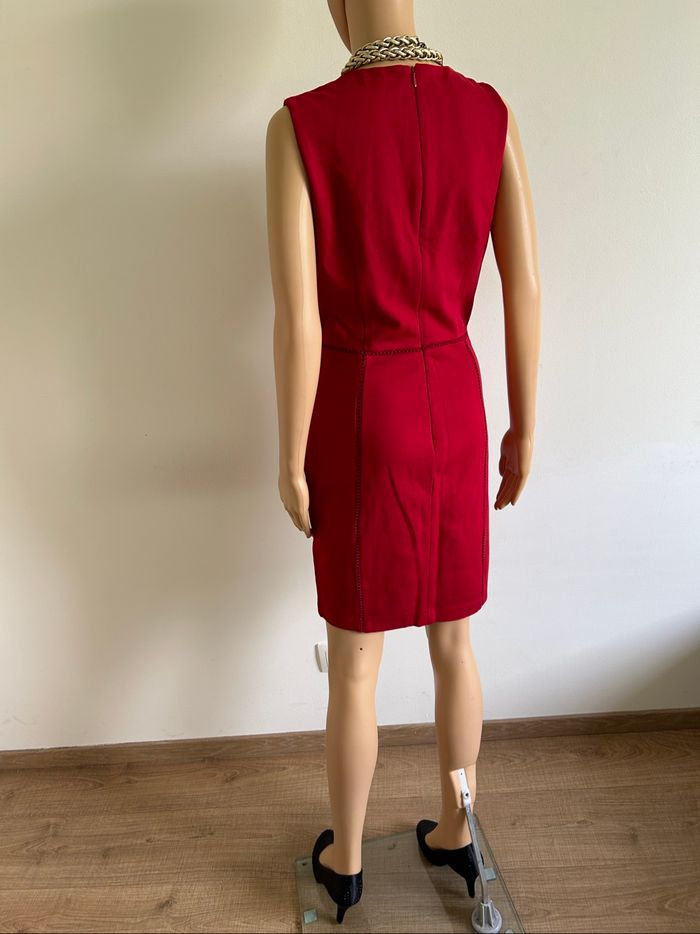 Robe rouge neuve sans manches Morgan taille M - photo numéro 6