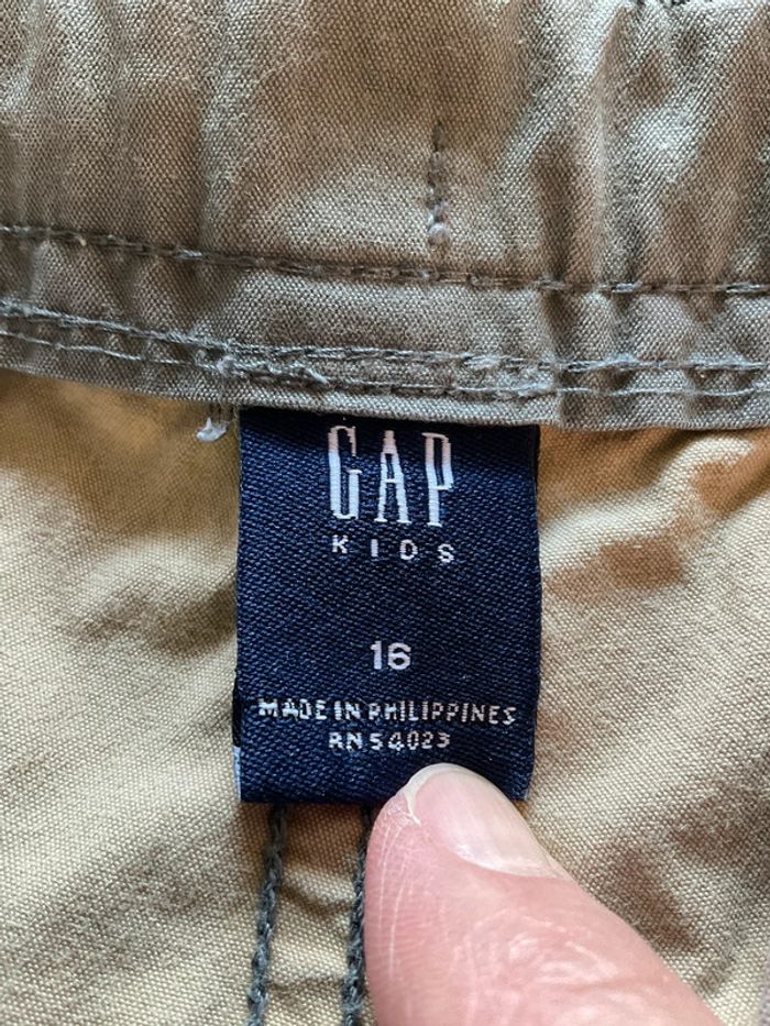 Short cargo beige GAP taille 16 ans 412 - photo numéro 12
