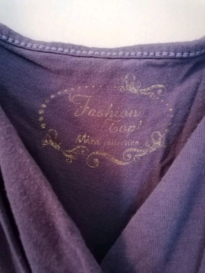 Débardeur violet - photo numéro 4