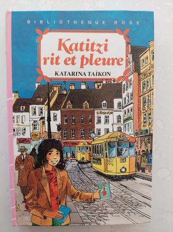 Bibliothèque rose vintage Katitzi rit et pleure
