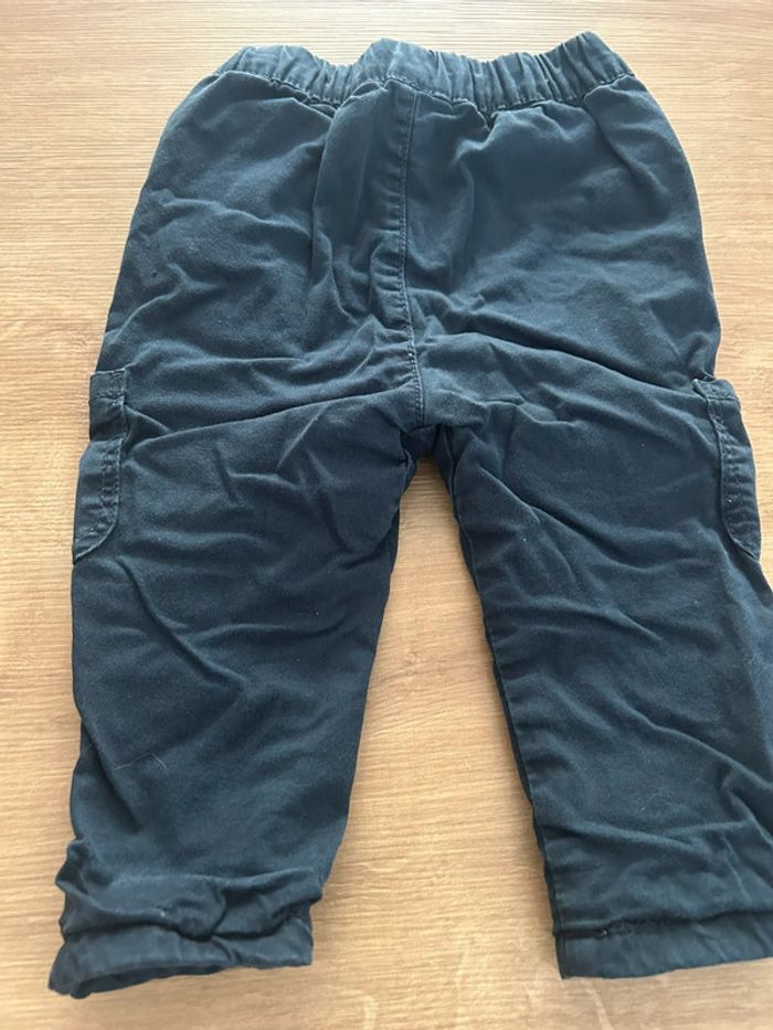 Pantalon en toile bleu marine - photo numéro 5