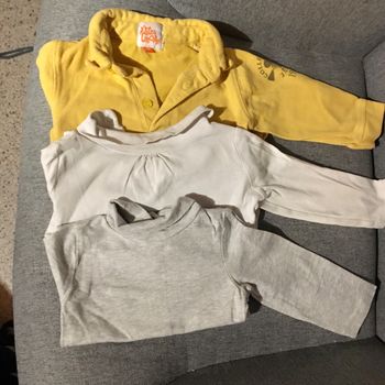 Lot Col roulés 9 mois