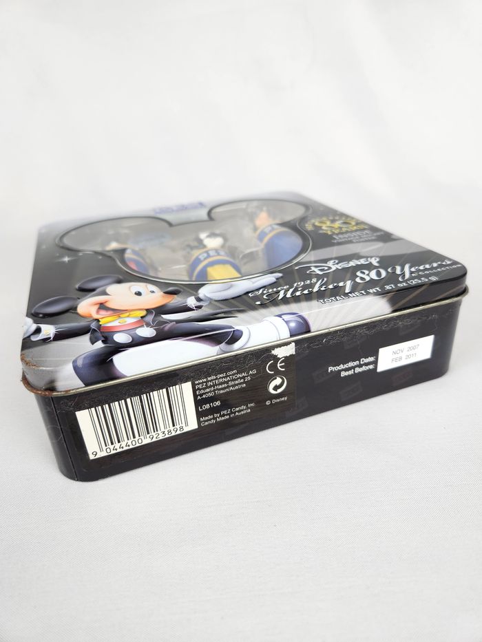 Coffret PEZ Disney Mickey Mouse 80ème Anniversaire Vintage Limited Edition 2007 - photo numéro 7