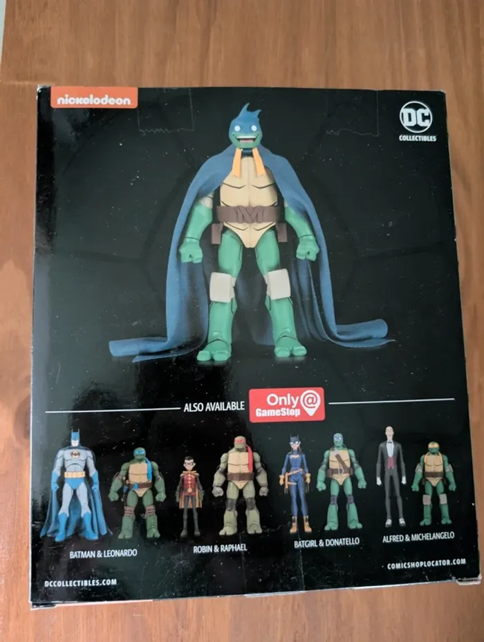 Figurine SDCC 2019 Batman Vs TMNT Mikey As Batman import Us Neuf scellé - photo numéro 2