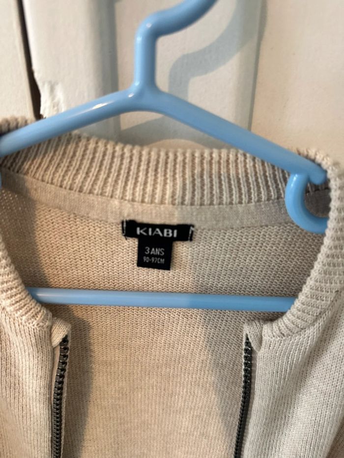 Veste zippée kiabi - photo numéro 2