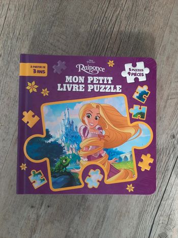 Livre puzzles Raiponce