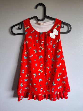 Robe sans manches 4 ans