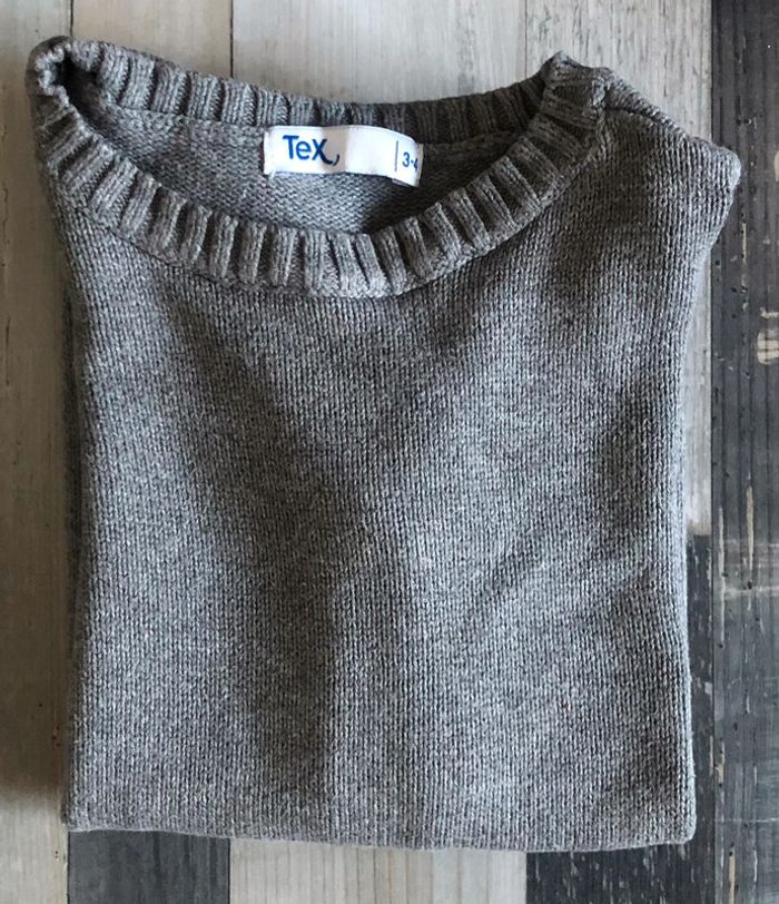 Pull tex 3-4 ans