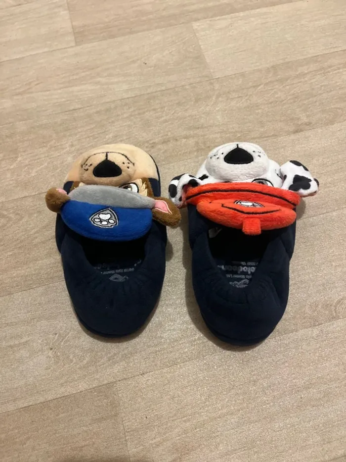 Chaussons pat patrouille - photo numéro 2