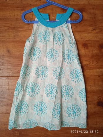 Robe tunique bleu