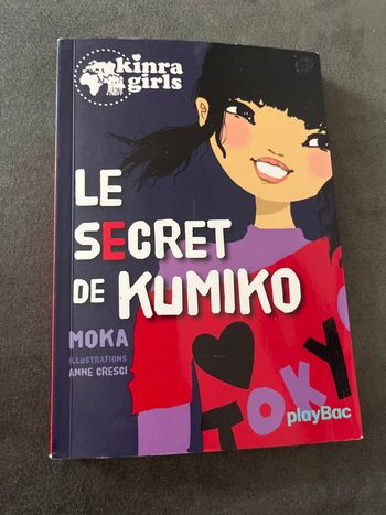 Livre kinra girls le secret de kumiko